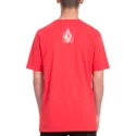 t-shirt-a-manche-courte-rouge-chopped-edge-true-red-volcom