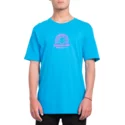 t-shirt-a-manche-courte-bleu-ozzy-rainbow-cyan-blue-volcom