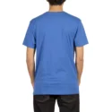 t-shirt-a-manche-courte-bleu-ripple-true-blue-volcom