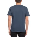 t-shirt-a-manche-courte-bleu-marine-pin-stone-indigo-volcom