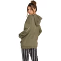 sweat-a-capuche-et-fermeture-eclair-vert-walk-on-by-terry-army-green-combo-volcom