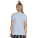 t-shirt-a-manche-courte-bleu-radical-daze-misty-blue-volcom