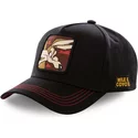 casquette-courbee-noire-snapback-coyote-coy3-looney-tunes-capslab