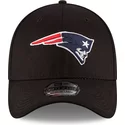 casquette-courbee-noire-ajustee-39thirty-base-new-england-patriots-nfl-new-era