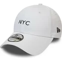 casquette-courbee-blanche-ajustable-9forty-seasonal-nyc-new-era