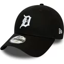 casquette-courbee-noire-ajustable-9forty-league-essential-detroit-tigers-mlb-new-era