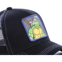 casquette-trucker-noire-donatello-don-tortues-ninja-capslab