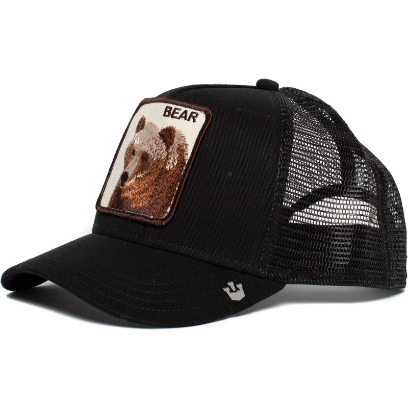 Casquette Femme Noire Avec Ours En Strass - Marque Boutique Parisienne, Taille Unique