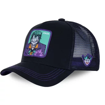 Casquette trucker noire et violette Joker JKR2 DC Comics Capslab