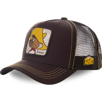 casquette-trucker-marron-speedy-gonzales-spe1-looney-tunes-capslab