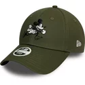 casquette-courbee-verte-ajustable-9forty-minnie-mouse-disney-new-era
