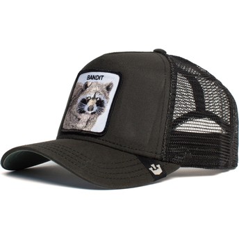 Casquette Trucker Noire Pour Enfant Dinosaure T-Rex Little Monster The Farm Goorin Bros