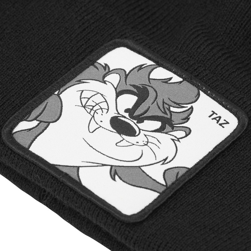 bonnet-noir-diable-tasmanie-bon-taz-looney-tunes-capslab