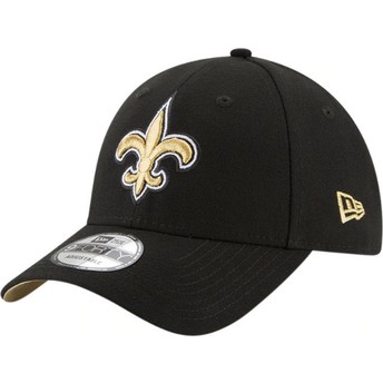 Casquette courbée noire ajustable 9FORTY The League New Orleans Saints NFL New Era