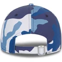 casquette-courbee-camouflage-bleue-ajustable-avec-logo-noir-9forty-new-york-yankees-mlb-new-era