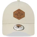 casquette-trucker-grise-a-frame-9forty-heritage-patch-new-era