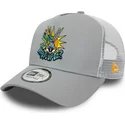 casquette-trucker-grise-character-a-frame-bugs-bunny-looney-tunes-new-era