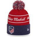 bonnet-rouge-et-bleu-avec-pompom-bobble-knit-atletico-de-madrid-lfp-new-era