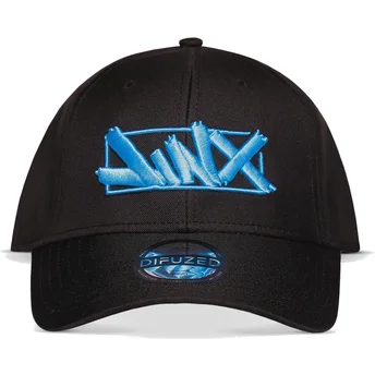 Casquette courbée noire snapback Jinx League of Legends Difuzed