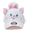 casquette-courbee-blanche-ajustable-marie-the-aristocats-disney-difuzed