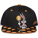 casquette-plate-noire-snapback-bugs-bunny-space-jam-looney-tunes-difuzed