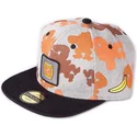 casquette-plate-grise-et-noire-snapback-donkey-kong-super-mario-bros-difuzed