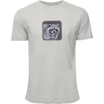 T-shirt à manche courte gris claire raton laveur Bandit The Farm Goorin Bros.