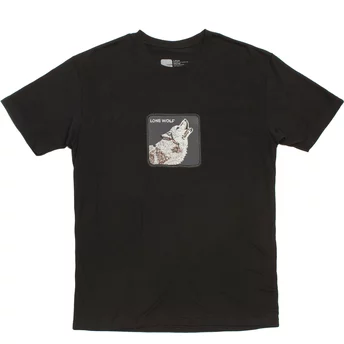 T-shirt à manche courte noir loup Lone Wolf Pawsome The Farm Goorin Bros.