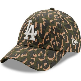 Casquette courbée camouflage ajustable 9FORTY All Over Camo Los Angeles Dodgers MLB New Era