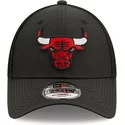 casquette-trucker-noire-9forty-team-arch-chicago-bulls-nba-new-era