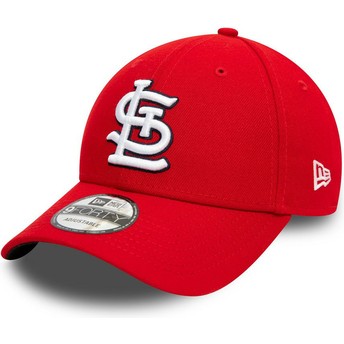 Casquette courbée rouge ajustable 9FORTY The League St. Louis Cardinals MLB New Era