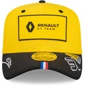 casquette-courbee-jaune-et-noire-snapback-9fifty-stretch-snap-esteban-ocon-renault-formula-1-new-era