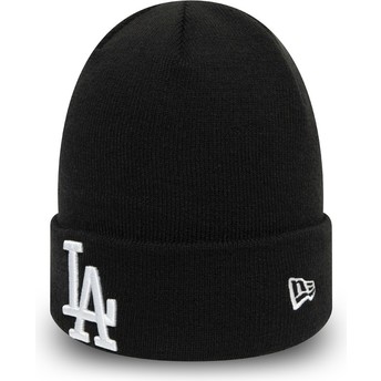 Bonnet noir Essential Cuff Los Angeles Dodgers MLB New Era