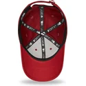 casquette-courbee-rouge-ajustable-avec-logo-bleu-9forty-diamond-era-los-angeles-dodgers-mlb-new-era