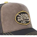 casquette-trucker-marron-et-noire-always-on-the-run-vin-von-dutch