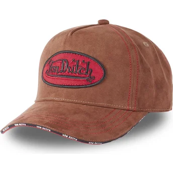 Casquette courbée marron ajustable CLA2 Von Dutch