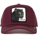 casquette-trucker-grenat-panthere-the-panther-the-farm-goorin-bros