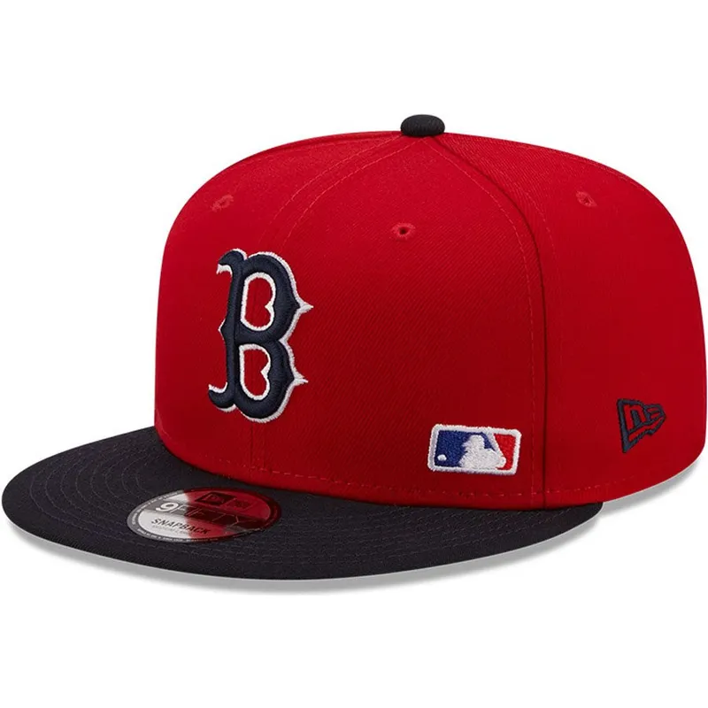 New Era Boston Bruins Chainstitch 9Fifty A-Frame Snapback Cap