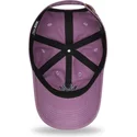 casquette-courbee-violette-ajustable-avec-logo-noir-9twenty-essential-casual-classic-new-york-yankees-mlb-new-era