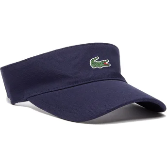Visière bleue marine ajustable SPORT Piqué Fleece Lacoste