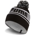 bonnet-noir-avec-pompom-puma