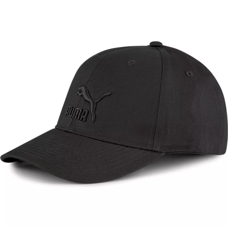 casquette-courbee-noire-ajustable-avec-logo-noir-classics-archive-logo-puma