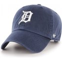 casquette-courbee-bleue-marine-detroit-tigers-mlb-clean-up-47-brand