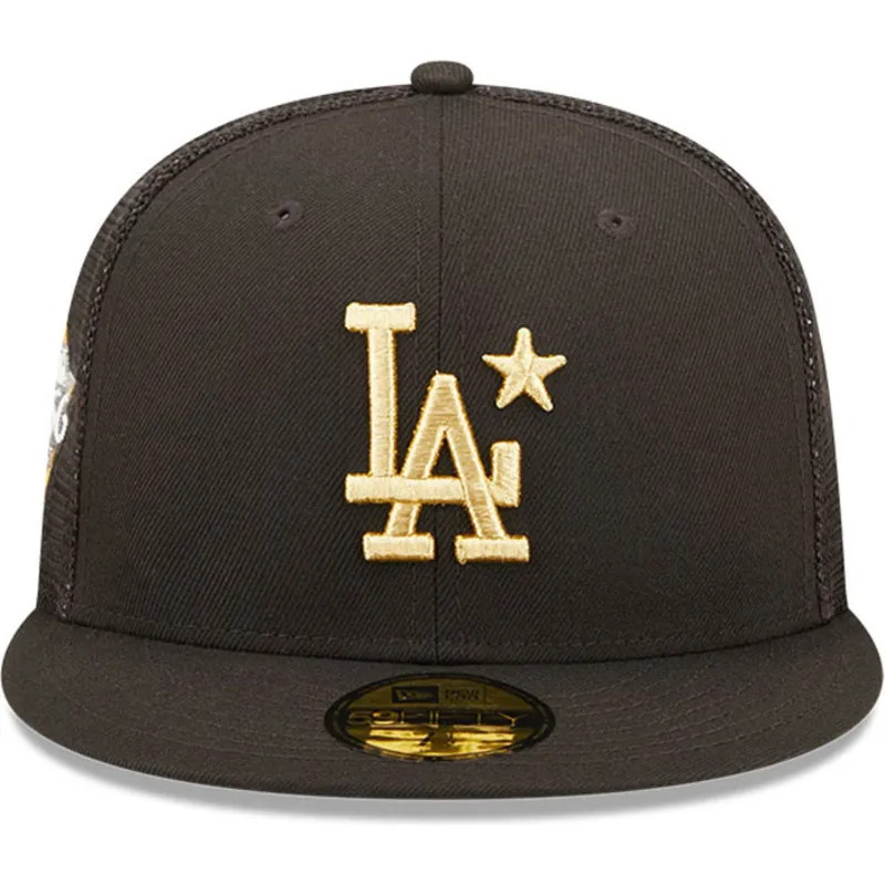 casquette-trucker-plate-noire-ajustee-avec-logo-dore-59fifty-all-star-game-los-angeles-dodgers-mlb-new-era
