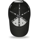 casquette-courbee-noire-ajustable-avec-logo-marron-9forty-league-essential-chicago-white-sox-mlb-new-era