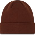 bonnet-marron-avec-logo-marron-league-essential-cuff-new-york-yankees-mlb-new-era