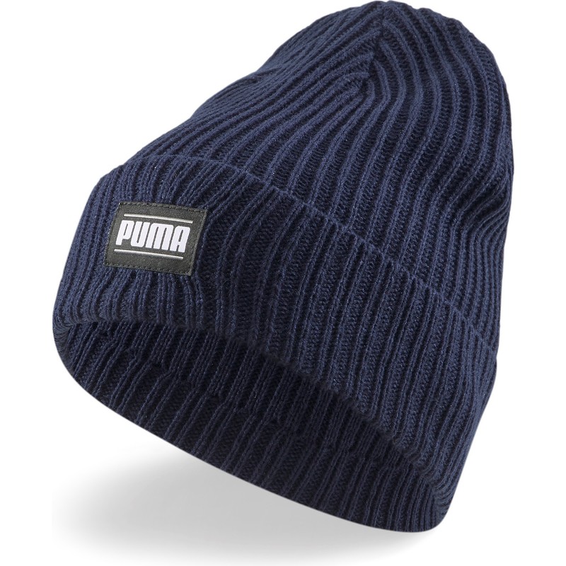 bonnet-bleu-marine-ribbed-classic-cuff-puma