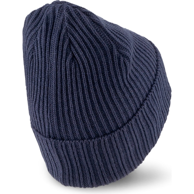 bonnet-bleu-marine-ribbed-classic-cuff-puma