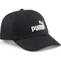 casquette-courbee-noire-ajustable-essentials-puma