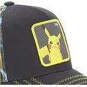 casquette-trucker-noire-pikachu-pkm2-ele1-pokemon-capslab
